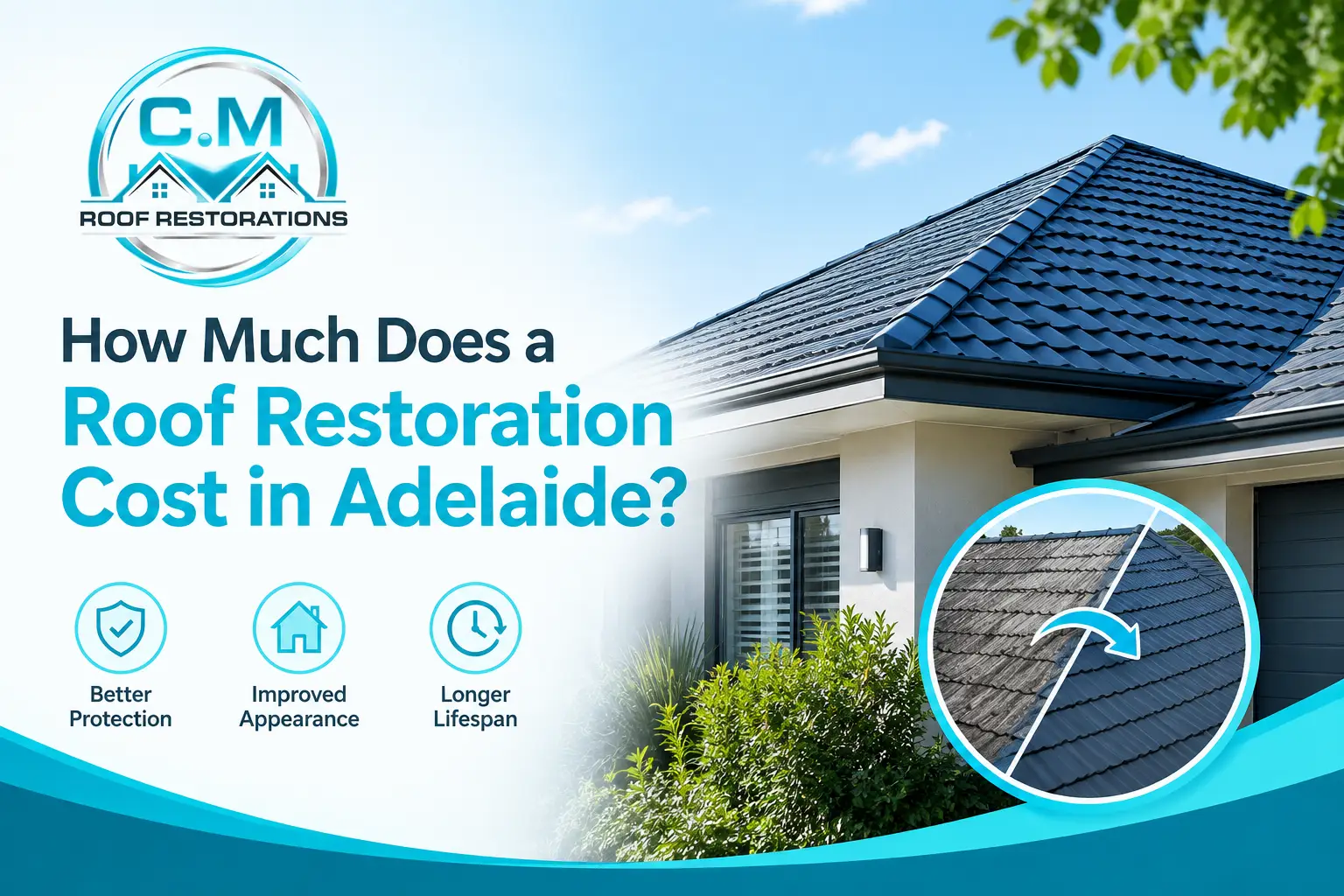 Roof restoration cost and benefits in Adelaide