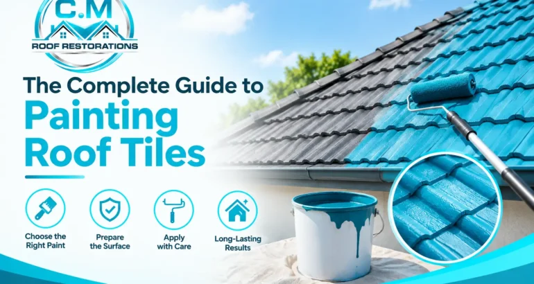 The Complete Guide to Painting Roof Tiles